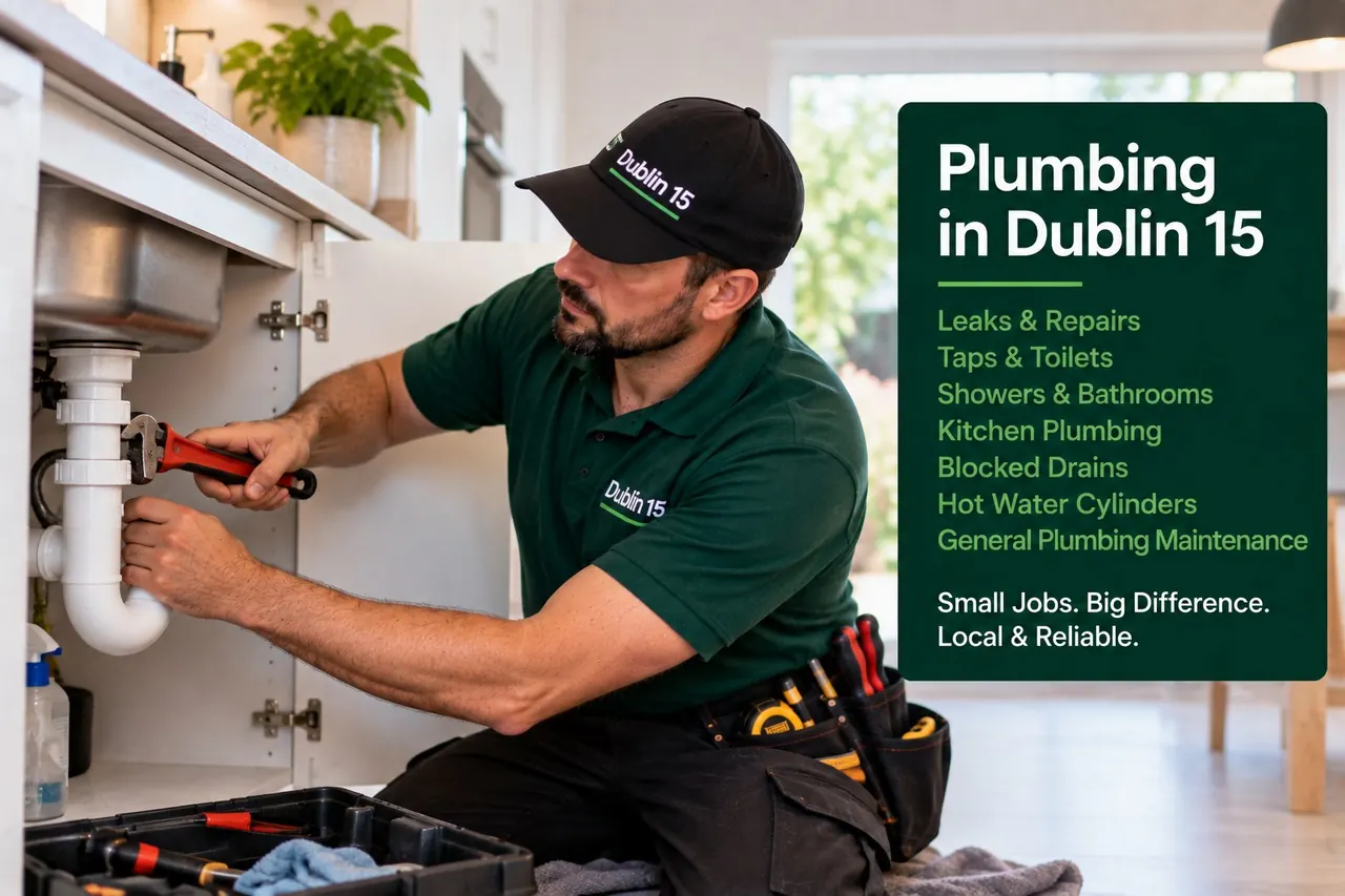 Illustrative image for plumbing & heating enquiries in Dublin 15